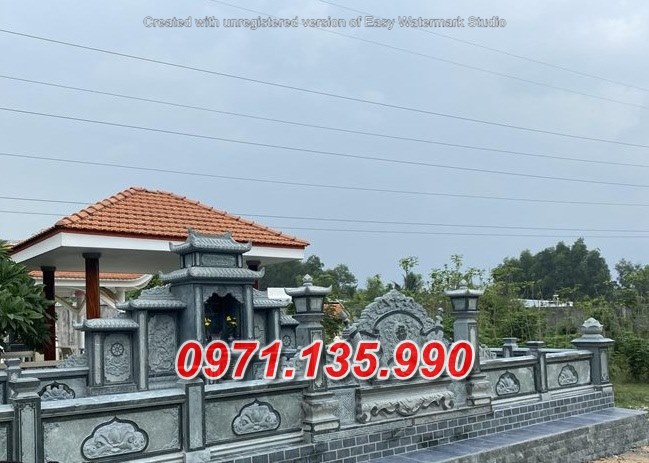 Mẫu lăng mộ để tro cốt bằng đá đẹp bán tại sóc trăng - nghĩa trang đá